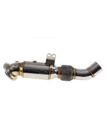 "A verifier" Descente de turbo + Décatalyseur Sport DriveOnly VW GOLF VII 4x4 1.8 tsi 2014- 76 mm 180 psI