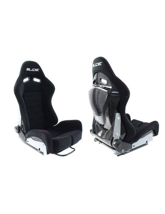 Siège Baquet Fibre Slide Suede Noir S