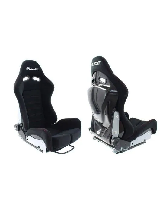 Siège Baquet Fibre Slide Suede Noir S