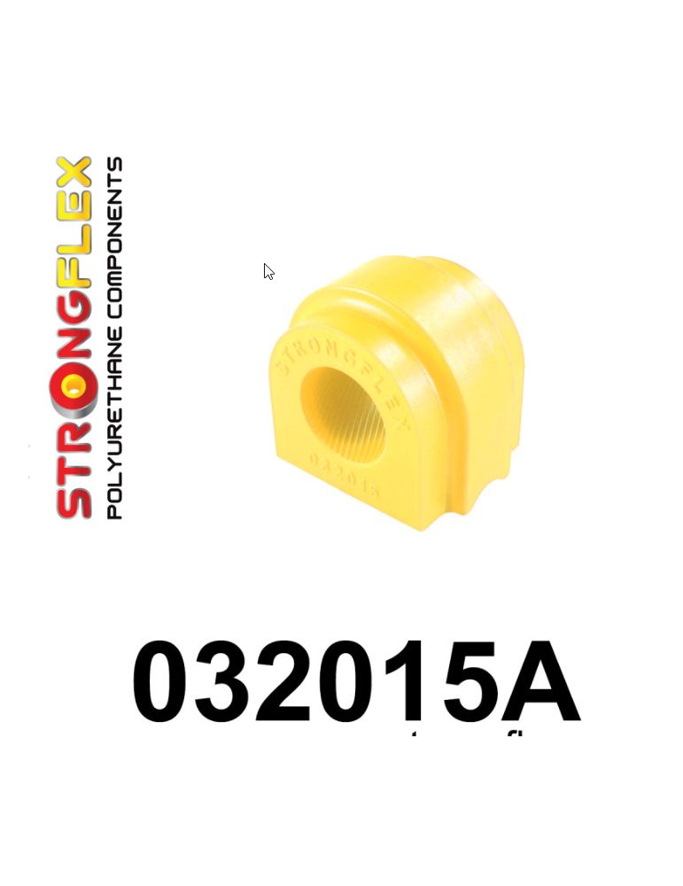  Silent block Polyuréthane SPORT Barre stabilisatrice Avant BMW Seria 5 VI (10-17) F10 / F11 Sedan 2 Roues motrices
