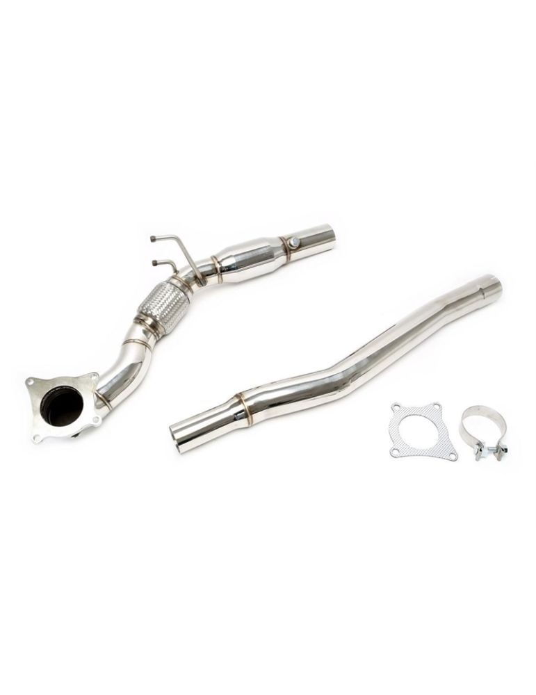 Descente de turbo + décatalyseur Sport Inox Volkswagen Golf VI 2.0R , 1K 255/265cv 2009-2013
