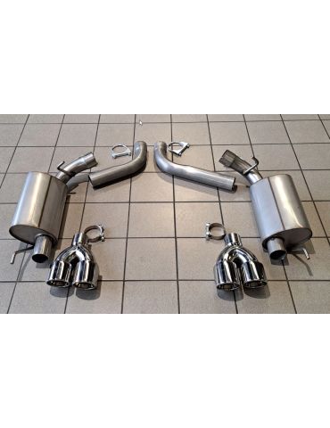 Silencieux direct  Sport  Inox DriveOnly JAGUAR XF 3.0 V6 SPORT 2008- 2015