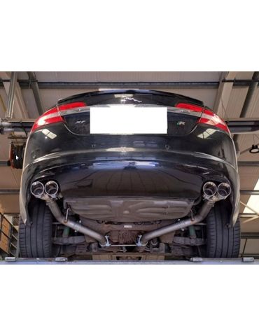 Silencieux direct  Sport  Inox DriveOnly JAGUAR XF 3.0 V6 SPORT 2008- 2015