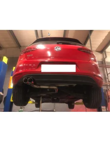 Silencieux direct  Sport  Inox DriveOnly VW Golf MK7 & MK7.5 2.0GTD (Pack Sound)