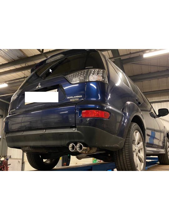 Ligne Silencieux SportInox + Intermédiaire direct DriveOnlyMitsubishi Outlander 4WD 2.3 DI-D 2010-2013 
