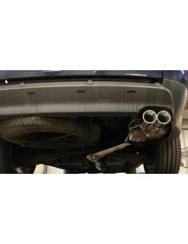 Ligne Silencieux Sport  Inox + Intermédiaire direct DriveOnly  Mitsubishi Outlander 4WD 2.3 DI-D 2010-2013 