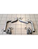 Silencieux direct  Sport  Inox DriveOnly JAGUAR XF 3.0 V6  2012 - 2015