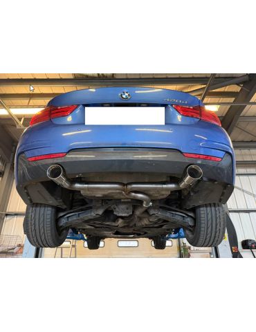 Silencieux direct  Sport  Inox DriveOnly  Série 3  F30/F31/F80 LCI Phase 2 316D/318D/320D/320XD look 330i 2015 - 2019