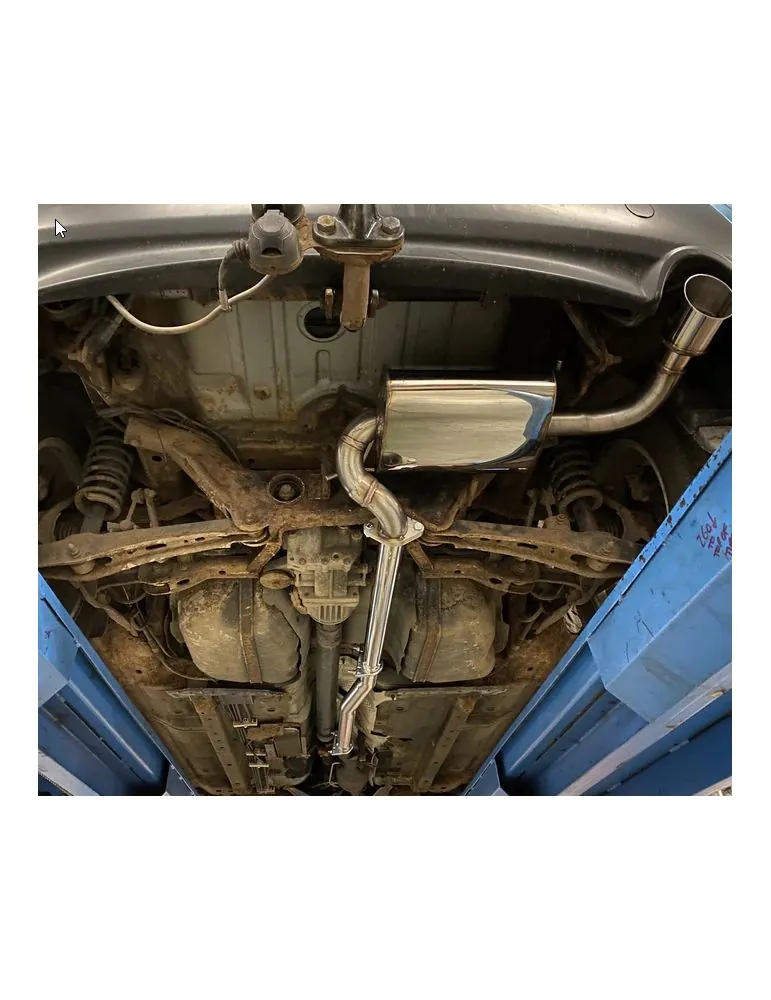 Ligne Silencieux Sport  Inox + Intermédiaire direct DriveOnly  Mitsubishi ASX 1.8 Di-D 2010 - 202x