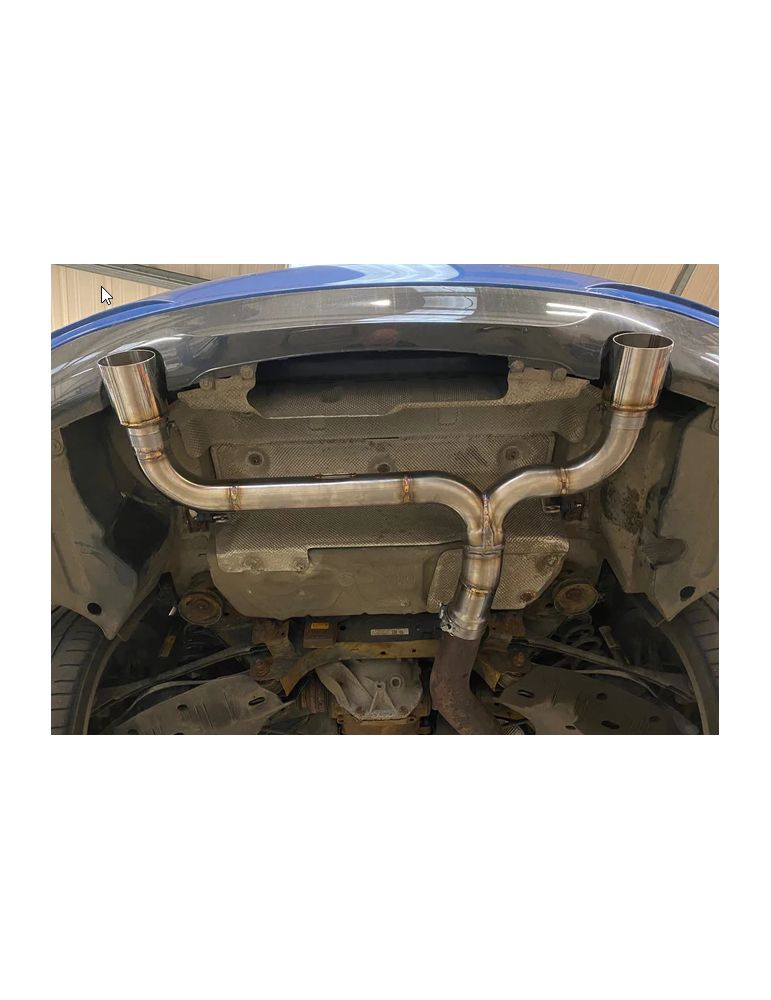Silencieux direct Sport Inox DriveOnly Série 3 F30/F31/F80 330D look 340i 2012 - 201x