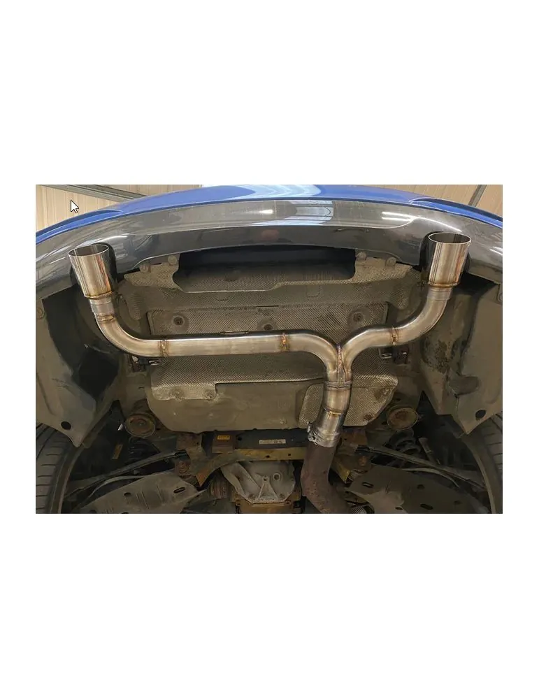 Silencieux direct  Sport  Inox DriveOnly  Série 3  F30/F31/F80 330D look 340i 2012 - 201x