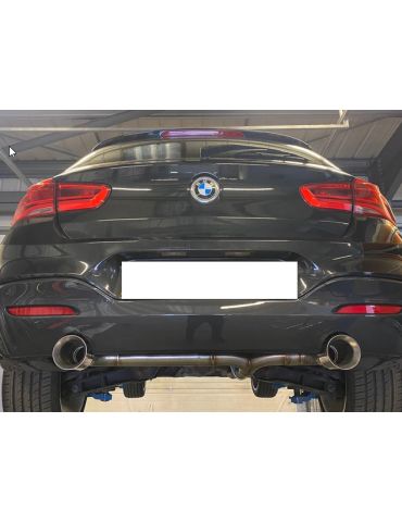 Silencieux direct  Sport  Inox DriveOnly  Série 3  F30/F31/F80 330D look 340i 2012 - 201x
