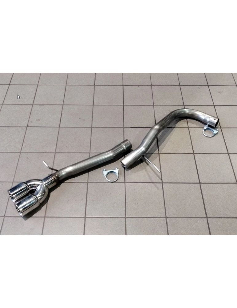 Silencieux direct  Sport  Inox 2 DriveOnly  Polo 6C GTI 1.8Tsi 2015 - 2019