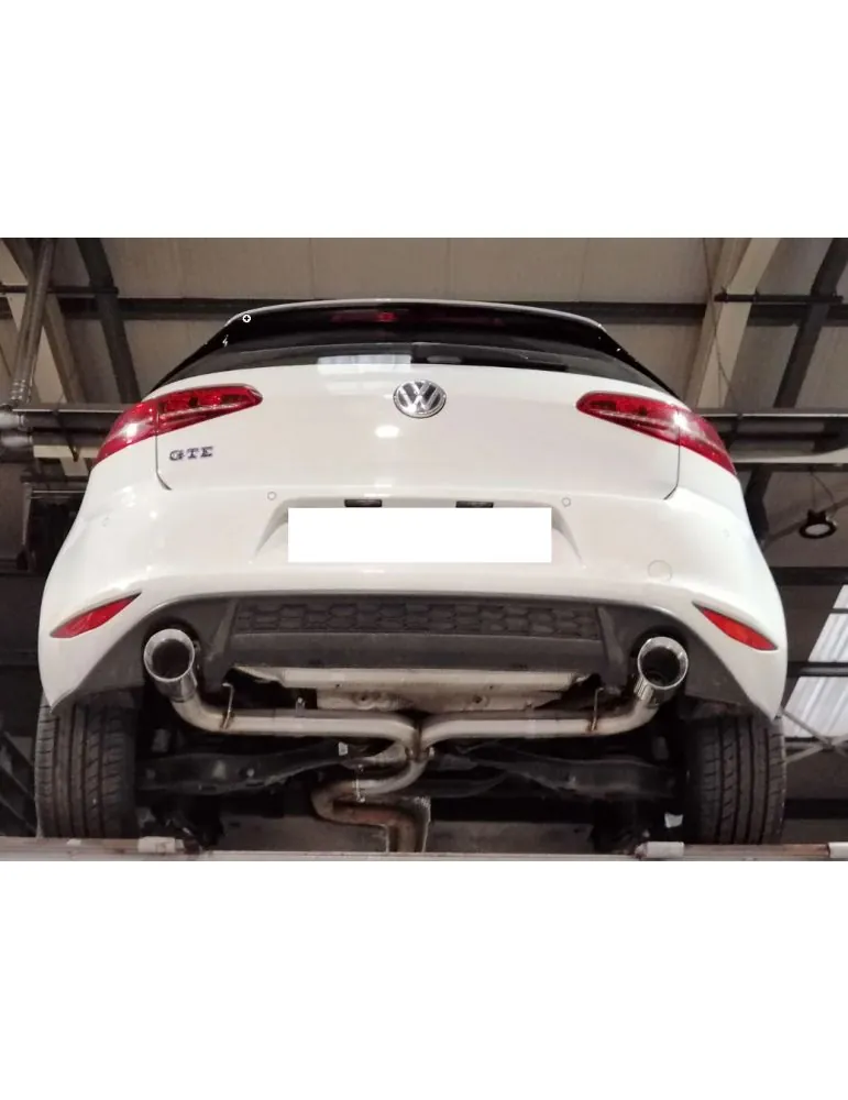 Silencieux direct  Sport  Inox Look GTI DriveOnly VW Golf MK7 / 7.5 1.4GTE 