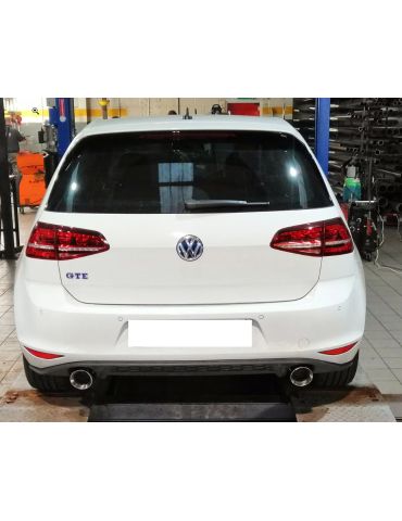 Silencieux direct  Sport  Inox Look GTI DriveOnly VW Golf MK7 / 7.5 1.4GTE 