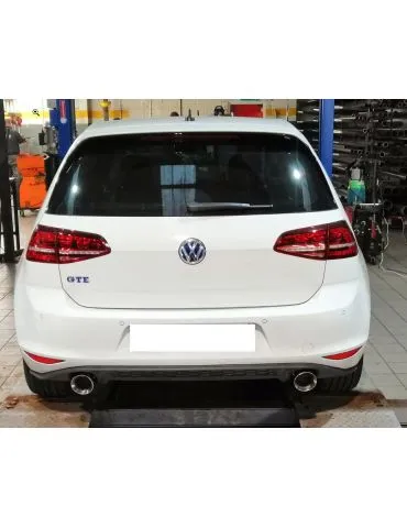 Silencieux direct  Sport  Inox Look GTI DriveOnly VW Golf MK7 / 7.5 1.4GTE 