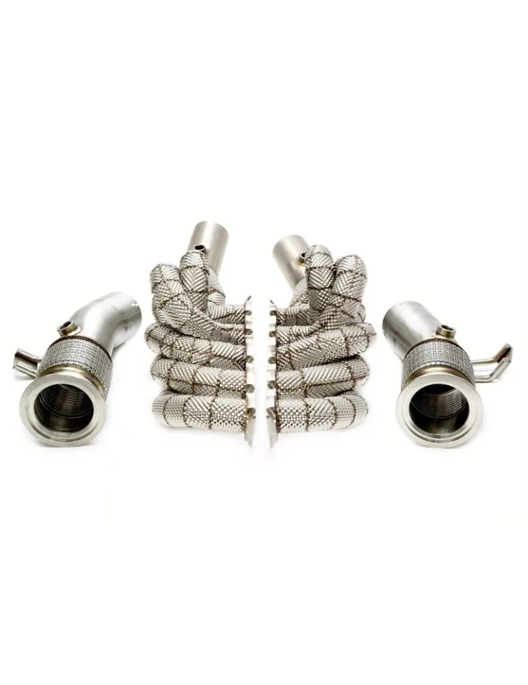 Collecteur d'échappement DriveOnly Inox Sport Lamborghini Gallardo LP550, 560, 570 2009 -200x