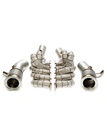 Collecteur d'échappement DriveOnly Inox Sport Audi R8  Spyder 5.2l V10  2010 -200x