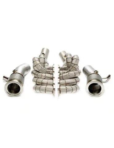 Collecteur d'échappement DriveOnly Inox Sport Audi R8  Spyder 5.2l V10  2010 -200x