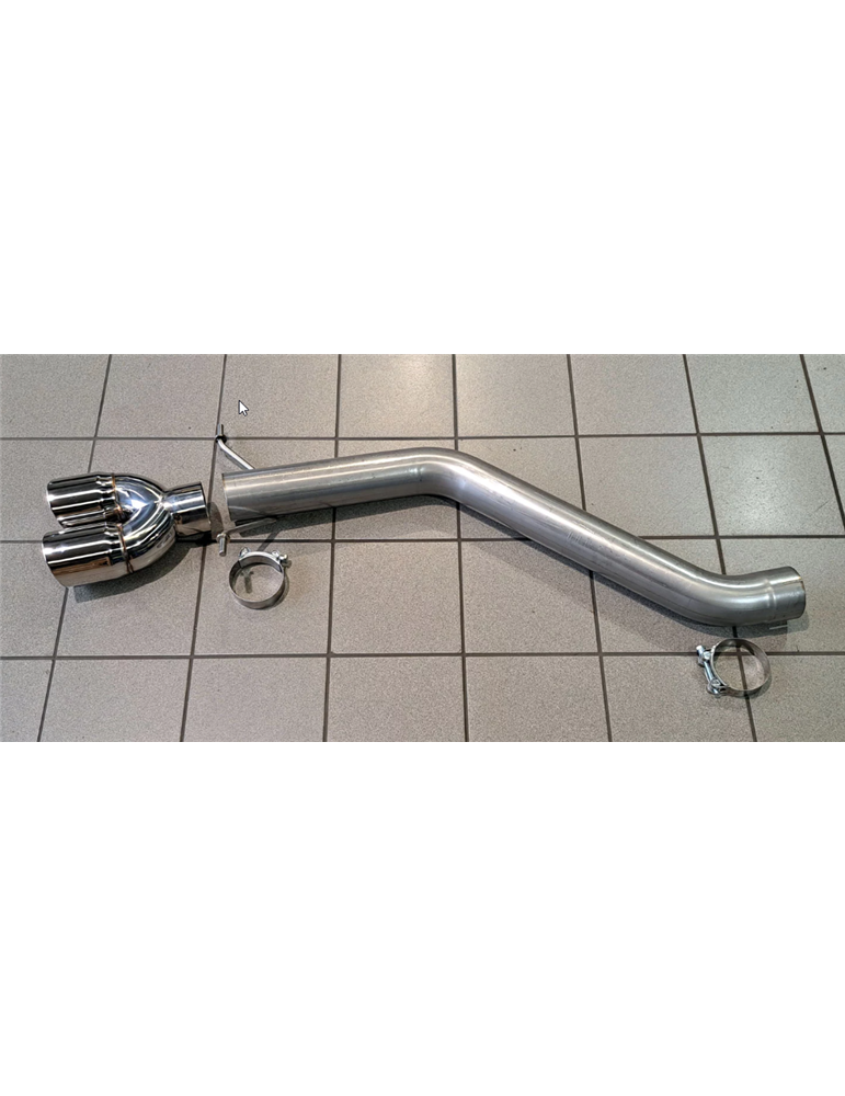 Silencieux direct  Sport  Inox DriveOnly  Série 5 E60/E61 535d (M57N) 2003 - 2010