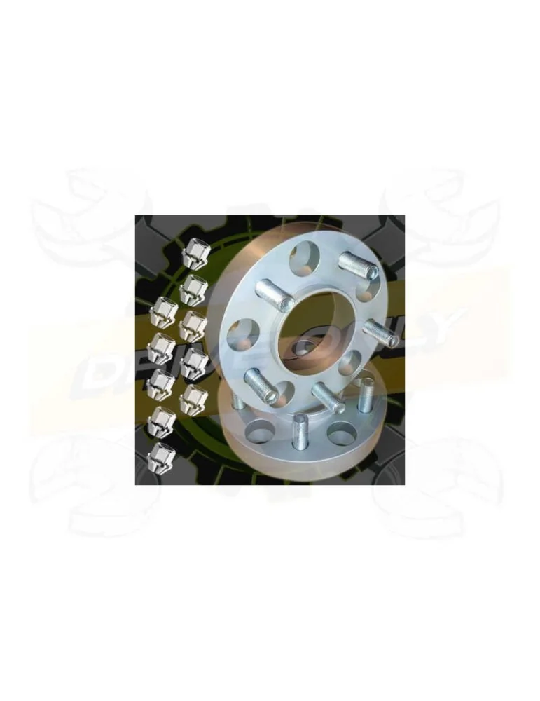 Elargisseurs de voies Light Aluminium Mazda BT50 2007-2014