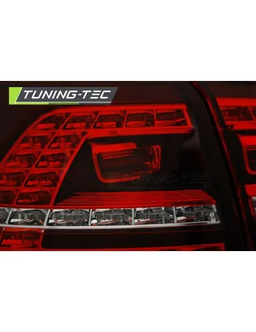 Feux arrière à LED rouges blancs pour VW GOLF 7 13-17