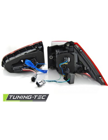 Feux arrière à LED rouges blancs pour VW GOLF 7 13-17