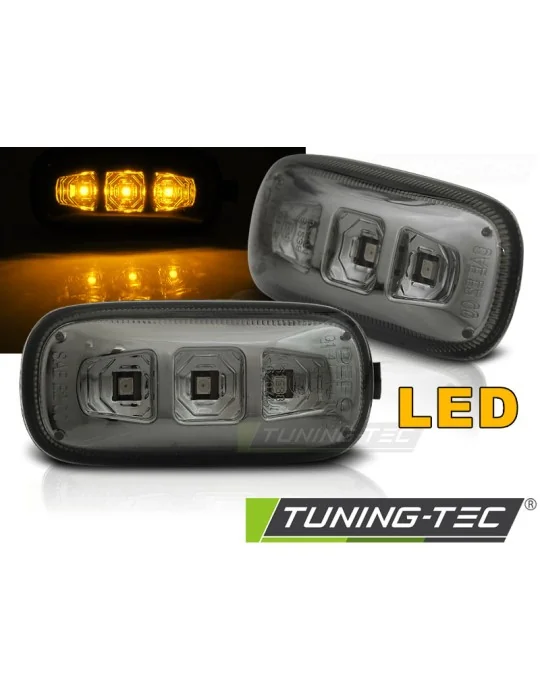 Répétiteurs latéraux à LED fumés pour Audi A4 B6 2000 - 2004 A4 B7 2004 - 2008