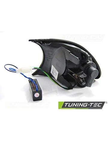Clignotants avant à LED noirs pour BMW E46 04.99-08.01 C/C