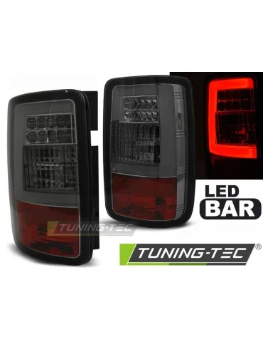 Feux arrière à LED fumés pour VW CADDY 03-03.14
