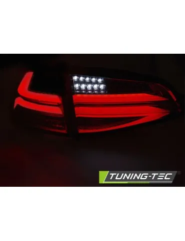 Feux arrière à LED fumés rouges pour VW GOLF 7 13-17