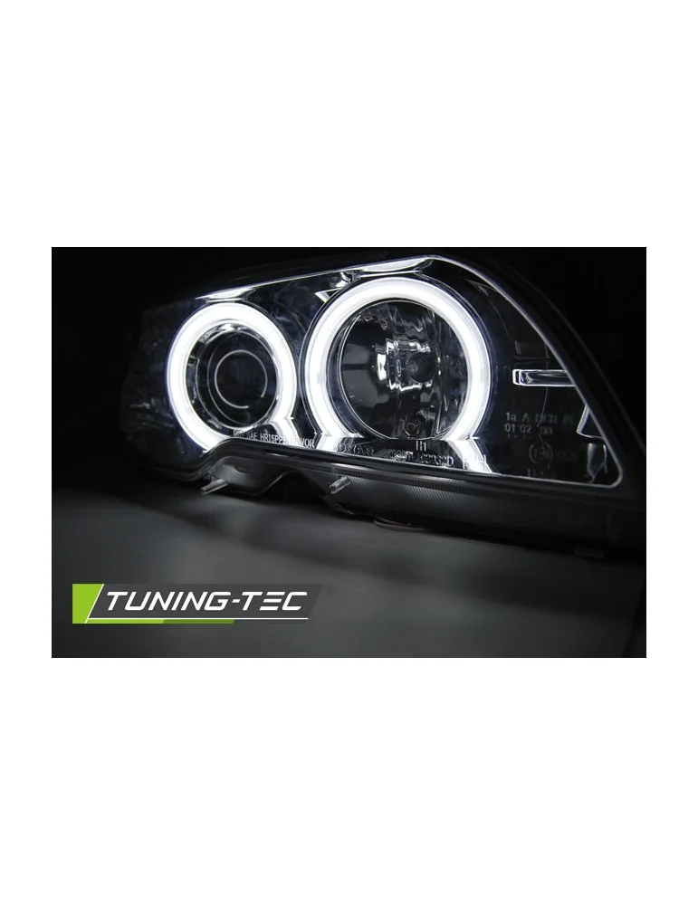 Phares chromés pour BMW E46 04.03-06 Coupé Cabriolet