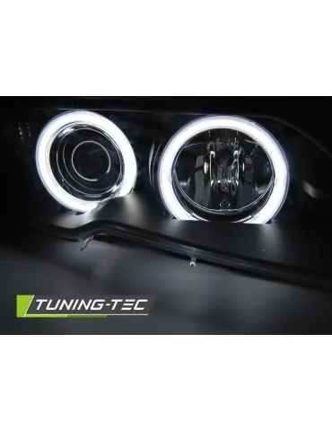 Phares au xénon noirs pour BMW E46 04.03-06 Coupé Cabriolet