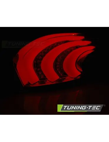 Feux arrière à LED fumés rouges pour PEUGEOT 208 4.12-06.15