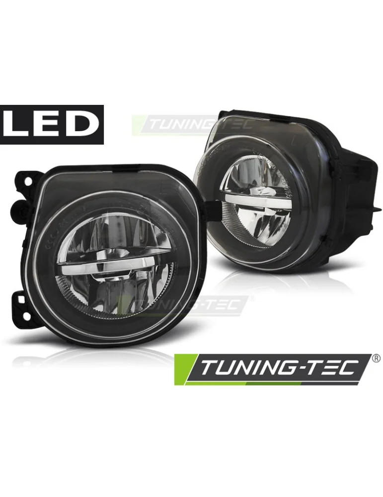 Antibrouillards à LED chromés pour BMW F10 F11 F07 06.13-16