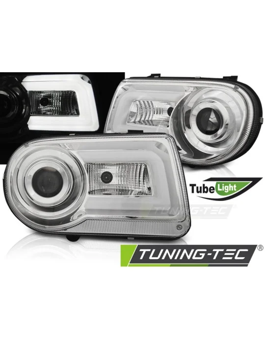 Phares à LED chromés pour Chrysler 300C (2005 - 2010)
