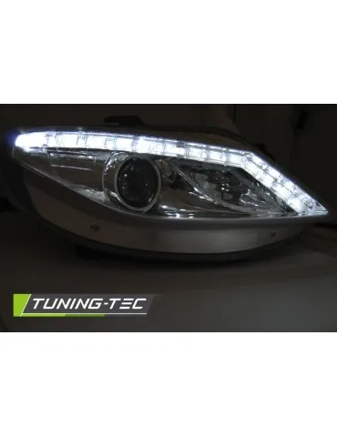 Phares à LED chromés pour SEAT IBIZA 6J 06.08-12