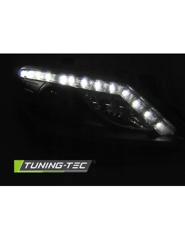 Phares à LED noirs pour SEAT IBIZA 6J 06.08-12