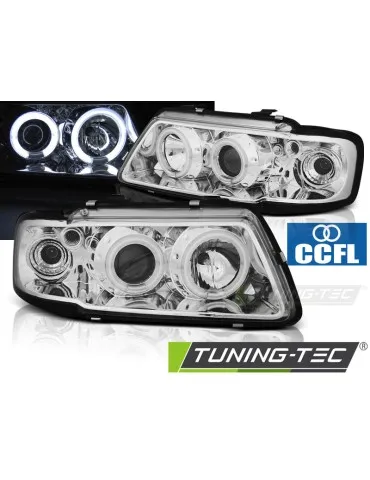 Phares chromés pour AUDI A3 8L 08.96-08.00