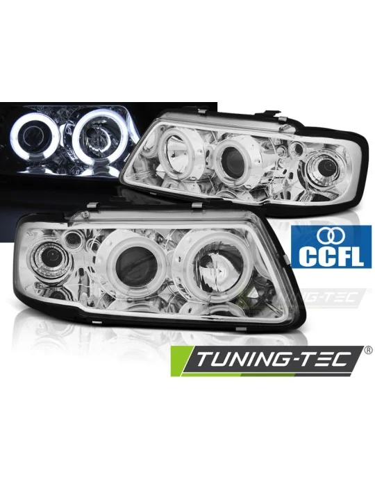 Phares chromés pour Audi A3 8L (1996 - 2000)