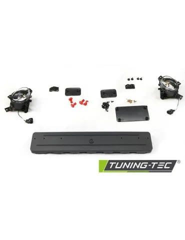Pare-chocs avant noir chromé pour AUDI A3 06.05-04.08