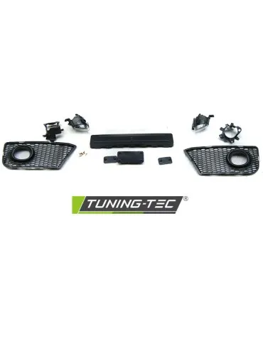 Pare-chocs avant noir pour AUDI A3 08-12