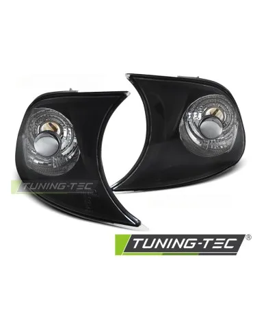 Clignotants avant noirs pour BMW E46 04.99-08.01 C/C