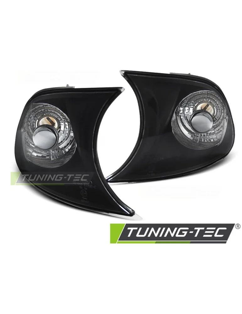 Clignotants avant noirs pour BMW E46 04.99-08.01 C/C