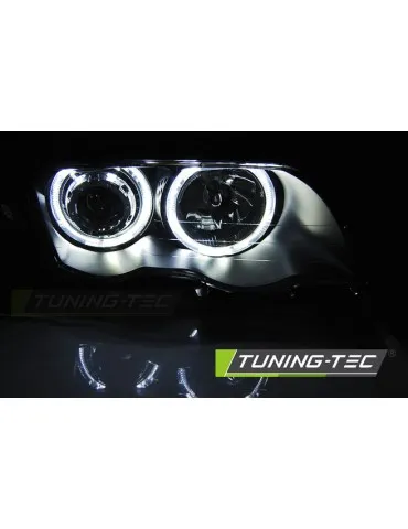 Phares à LED noirs pour BMW E46 05.98-08.01 S/T