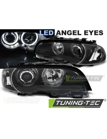 Phares à LED noirs pour BMW E46 04.99-03.03 Coupé Cabriolet