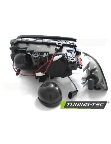 Phares à LED noirs pour BMW E46 04.99-03.03 Coupé Cabriolet