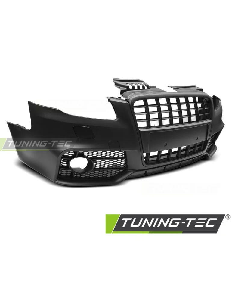 Pare-chocs avant noir pour AUDI A4 04-08