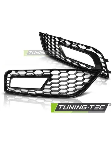 Antibrouillards noirs pour AUDI A4 B8 11.11-15