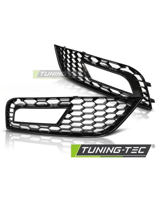 Antibrouillards noirs pour Audi A4 B8 (2011 - 2015)